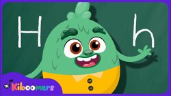 Letter H Song - THE KIBOOMERS Preschool Phonics Sounds - Uppercase & Lowercase Letters Instructional Video