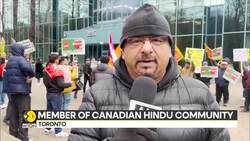 Canadian Hindus Stage Protest Outside Bangladesh Consulate In Toronto | World News | WION News Clip