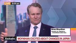 BofA's Moynihan on Strategy in Japan, Economy and Hiring News Clip
