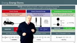 Calculating Different Forms of Energy: Kinetic, Elastic Potential, and Gravitational Potential Energy Instructional Video