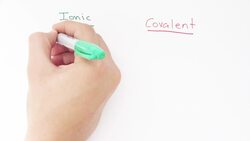 Ionic and Covalent Bonding Instructional Video