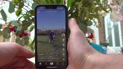 Footage of TikTok app as UK bans TikTok from official Government phones News Clip