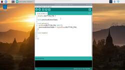 Raspberry Pi and Arduino - Go to The Next Level - Push Button - Code (With Debounce) Instructional Video