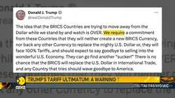 BRICS Currency Debate Faces Tariff Threat Under Trump’s Return News Clip