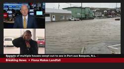 Homes lost, residents flee as Fiona smashes Port aux Basques, N.L. News Clip