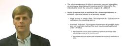 Security Interest in Assignment of Accounts Receivable or Contract Rights Instructional Video
