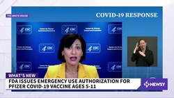 FDA Approves Pfizer's COVID Vaccine For Children 5-11 Years Old News Clip