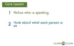 Fluently Reading Dialogue: Matching Dialogue to Characters Instructional Video