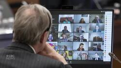 Virtual Parliament is in session, technical difficulties included News Clip