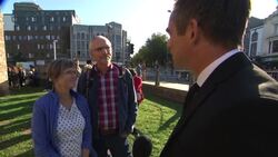 Koing Charles III in Cardiff News Clip