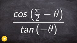 Divide two trig functions using simple identities Instructional Video
