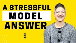 A Stressful Band 9 Part 2 Model Answer - IELTS Energy Podcast 1272 Instructional Video