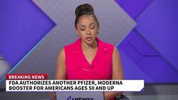 FDA Authorizes Second Pfizer, Moderna Booster For Americans 50 And Up News Clip