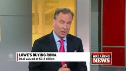 Lowe's to buy Canadian rival Rona for $3.2B News Clip