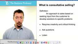 Marketing - What is Consultative Selling Instructional Video