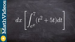 Evaluate the integral with e as the lower bound Instructional Video