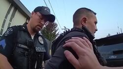 Moment fake cop is arrested by police officers Instructional Video