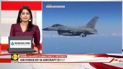 South Korean Air Force KF-16 Aircraft Drops Bombs In Civilian Area News Clip