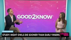 Good2Know: Study Says 'Night Owls' Die Sooner Than Early Risers News Clip