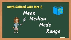 Understanding Measures of Center: Mean, Median, Mode, and Range Instructional Video