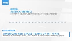 American Red Cross Teams Up With NFL To Boost Blood Donations News Clip