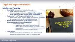 CISSP® Certification Domain 1 Security and Risk Management Video Boot Camp for 2022 - Intellectual Property Instructional Video