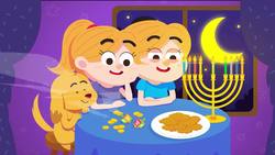 Sweet Hanukkah Gelt | Hanukkah Songs for Children | Chanukah Songs for Children | The Kiboomers Instructional Video
