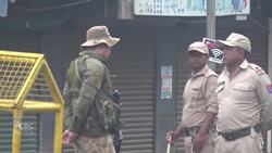 Security forces patrol streets amid violence in Manipur News Clip
