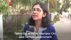 Swati Maliwal meets kin of women paraded naked in Manipur, voices concern over lack of support for survivors News Clip