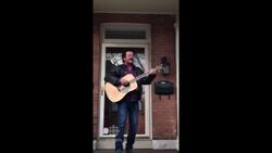 Tragically Hip's Paul Langlois sings Bobcaygeon to support COVID struggles in Ontario town News Clip