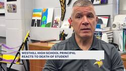 Westhill High School principal reacts to death of Stamford teen whose body was found in New Canaan News Clip