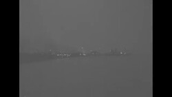 Italian plane attempts to land in mist and rain at Idlewild and crashes into pier in Jamaica Bay News Clip