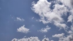 Moving clouds on sky. Stock Footage