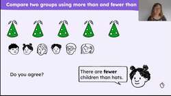 More than and fewer than Instructional Video