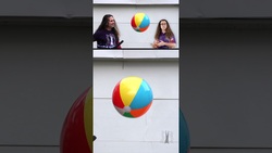 Leaf Blower + Beach Ball = Bernoulli's Principle Instructional Video
