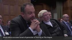 South Africa accuses Israel of genocide at International Court of Justice News Clip