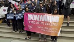 “Say No to Kavanaugh” – Protesters demand congress vote No to Kavanaugh - NYC Stock Footage