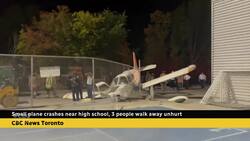 Everything we know about the plane crash near a Toronto high school News Clip