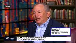 Narrow Window to Achieve Soft Landing: Summers News Clip