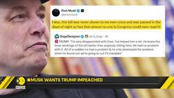 Trump-Musk feud: Trump says ending Musk's govt contracts easiest way to save money News Clip