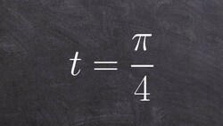 Determine the point on the unit circle for an angle Instructional Video