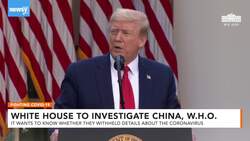 White House Requests Investigation Into China, WHO News Clip