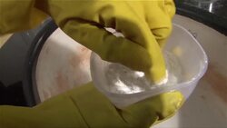 How to Remove a Red-Brown Rust Stain from a Bathroom Sink Instructional Video