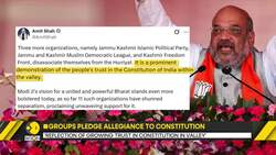 Amit Shah reviews projects, security scenario in Jammu and Kashmir News Clip