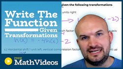 Equation given transformations Instructional Video