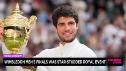 Wimbledon Men's Final Was Star-Studded Royal Event News Clip