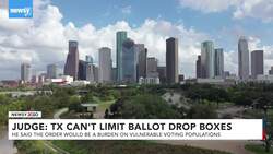 Judge Blocks Texas Governor's Order To Limit Ballot Drop Boxes News Clip