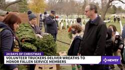 Truckers Volunteer To Deliver Wreaths Honoring Fallen Service Members News Clip