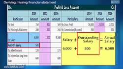 Preparing a Financial Statement: Analysis and Calculation Instructional Video