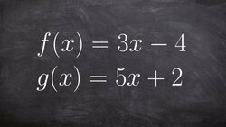 Learning to Find the Composition of Two Functions Instructional Video